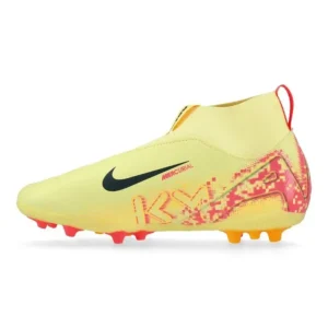 Nike Air Zoom Mercurial Superfly 10 Academy AG Mbappé Personal Edition - Laser Orange/Armory Navy Kids - Image 3
