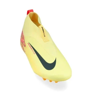 Nike Air Zoom Mercurial Superfly 10 Academy AG Mbappé Personal Edition - Laser Orange/Armory Navy Kids - Image 5