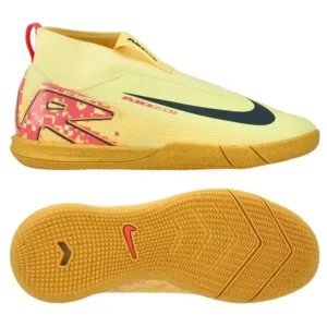 Nike Air Zoom Mercurial Superfly 10 Academy IC Mbappé Personal Edition - Laser Orange/Armory Navy Kids - Image 8
