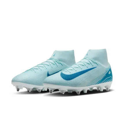 Nike Air Zoom Mercurial Superfly 10 Academy SG-PRO Anti-Clog Mad Ambition - Glacier Blue/Blue Orbit - Image 3