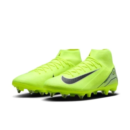 Nike Air Zoom Mercurial Superfly 10 Academy SG-PRO Anti-Clog Mad Voltage - Volt/Black - Image 4