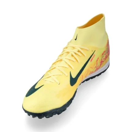 Nike Air Zoom Mercurial Superfly 10 Academy TF Mbappé Personal Edition - Laser Orange/Armory Navy - Image 2