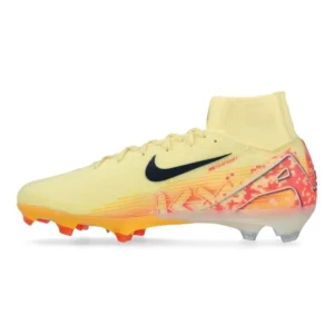 Nike Air Zoom Mercurial Superfly 10 Elite FG Mbappe Personal Edition - Laser Orange/Armory Navy - Image 3