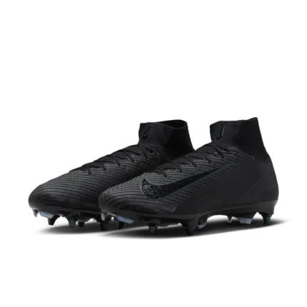 Nike Air Zoom Mercurial Superfly 10 Elite SG-PRO Shadow - Black/Deep Jungle - Image 4
