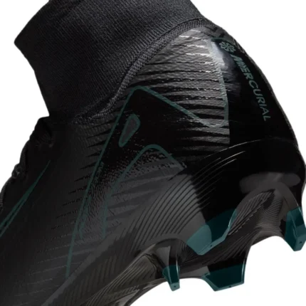 Nike Air Zoom Mercurial Superfly 10 Pro FG Shadow - Black/Deep Jungle - Image 5