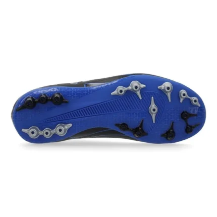 Nike Air Zoom Mercurial Superfly 9 Academy AG Shadow - Black/Chrome/Hyper Royal Kids - Image 2