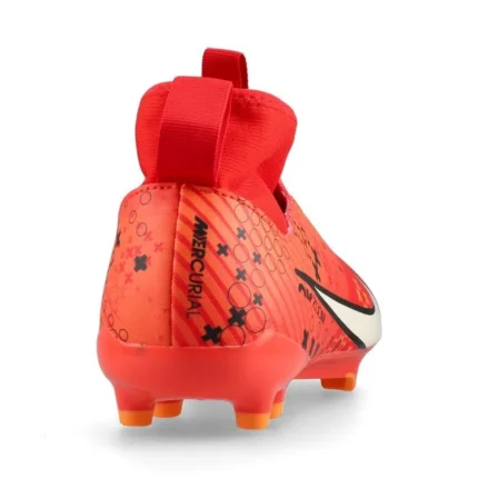 Nike Air Zoom Mercurial Superfly 9 Academy MG Dream Speed 7 - Lite Crimson/Pale Ivory/Bright Mandarin Kids - Image 6