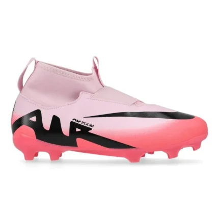 Nike Air Zoom Mercurial Superfly 9 Academy MG Mad Brilliance - Pink Foam/Black Kids - Image 1