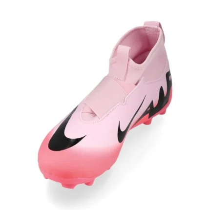 Nike Air Zoom Mercurial Superfly 9 Academy MG Mad Brilliance - Pink Foam/Black Kids - Image 5