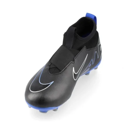 Nike Air Zoom Mercurial Superfly 9 Academy MG Shadow - Black/Chrome/Hyper Royal Kids - Image 5