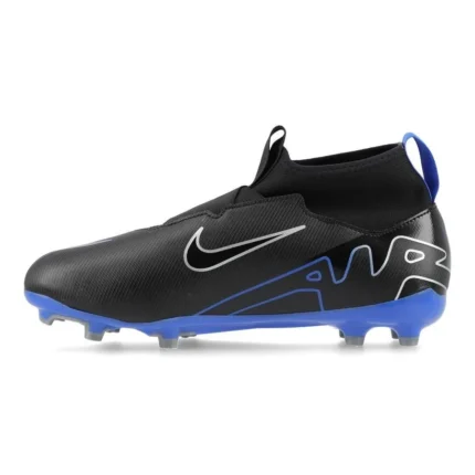 Nike Air Zoom Mercurial Superfly 9 Academy MG Shadow - Black/Chrome/Hyper Royal Kids - Image 3