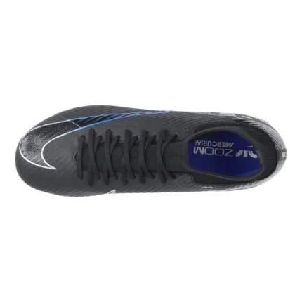 Nike Air Zoom Mercurial Superfly 9 Academy MG Shadow - Black/Chrome/Hyper Royal - Image 4