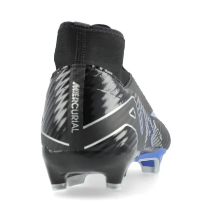Nike Air Zoom Mercurial Superfly 9 Academy MG Shadow - Black/Chrome/Hyper Royal - Image 6