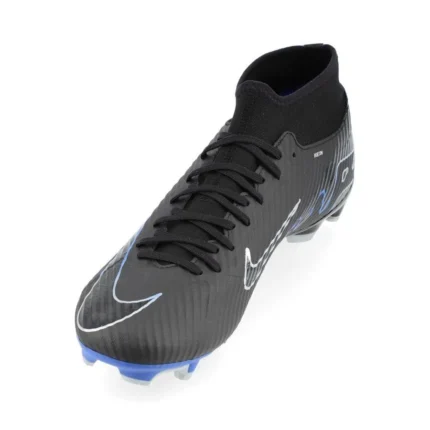 Nike Air Zoom Mercurial Superfly 9 Academy MG Shadow - Black/Chrome/Hyper Royal - Image 5