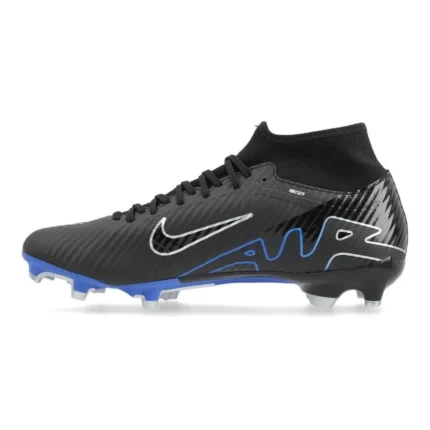 Nike Air Zoom Mercurial Superfly 9 Academy MG Shadow - Black/Chrome/Hyper Royal - Image 3