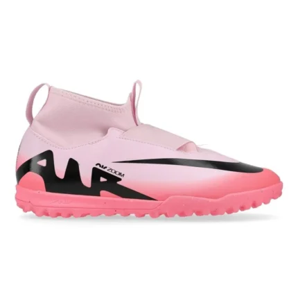 Nike Air Zoom Mercurial Superfly 9 Academy TF Mad Brilliance - Pink Foam/Black Kids - Image 1