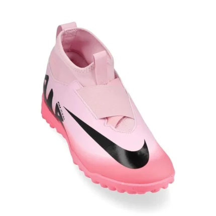 Nike Air Zoom Mercurial Superfly 9 Academy TF Mad Brilliance - Pink Foam/Black Kids - Image 7