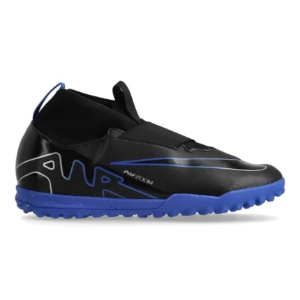 Nike Air Zoom Mercurial Superfly 9 Academy TF Shadow - Black/Chrome/Hyper Royal Kids - Image 1