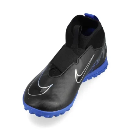 Nike Air Zoom Mercurial Superfly 9 Academy TF Shadow - Black/Chrome/Hyper Royal Kids - Image 5