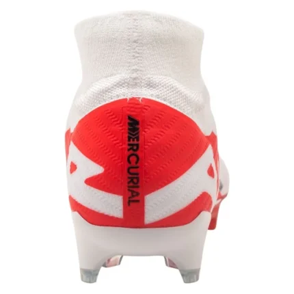 Nike Air Zoom Mercurial Superfly 9 Elite FG Ready - Bright Crimson/White/Black - Image 4