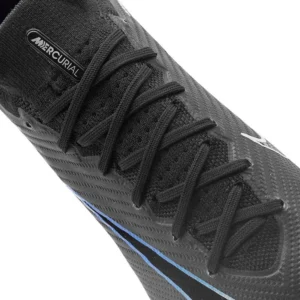 Nike Air Zoom Mercurial Superfly 9 Elite FG Shadow - Black/Chrome/Hyper Royal - Image 9