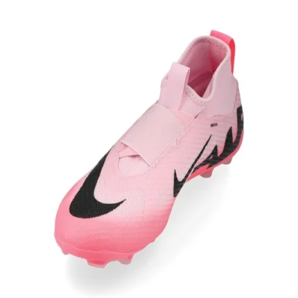 Nike Air Zoom Mercurial Superfly 9 Pro FG Mad Brilliance - Pink Foam/Black Kids - Image 7