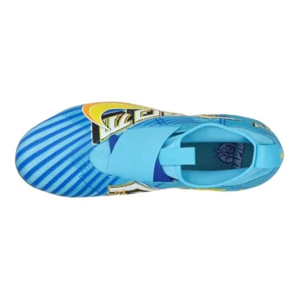 Nike Air Zoom Mercurial Superfly 9 Pro FG Mbappé Personal Edition - Baltic Blue/White Kids - Image 4