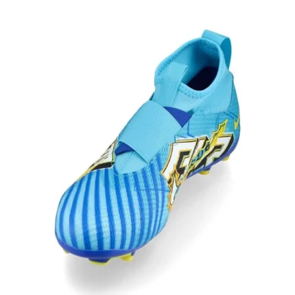 Nike Air Zoom Mercurial Superfly 9 Pro FG Mbappé Personal Edition - Baltic Blue/White Kids - Image 7