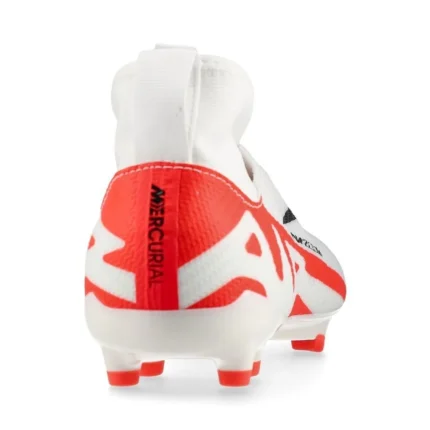 Nike Air Zoom Mercurial Superfly 9 Pro FG Ready - Bright Crimson/White/Black Kids - Image 6