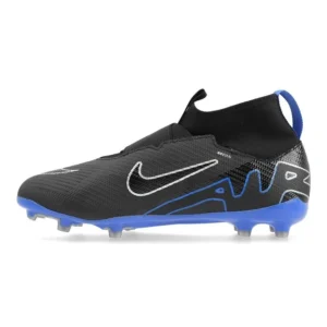 Nike Air Zoom Mercurial Superfly 9 Pro FG Shadow - Black/Chrome/Hyper Royal Kids - Image 3