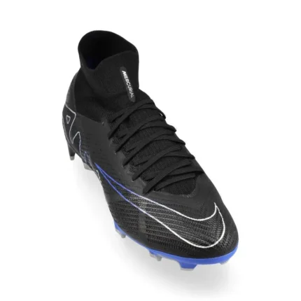 Nike Air Zoom Mercurial Superfly 9 Pro FG Shadow - Black/Chrome/Hyper Royal - Image 5
