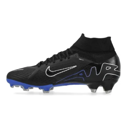 Nike Air Zoom Mercurial Superfly 9 Pro FG Shadow - Black/Chrome/Hyper Royal - Image 3