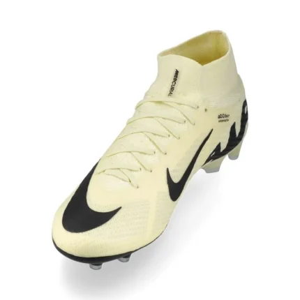 Nike Air Zoom Mercurial Superfly 9 Elite AG-PRO Player Edition Mad Ready - Lemonade/Black - Image 5