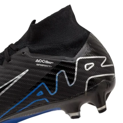 Nike Air Zoom Mercurial Superfly 9 Elite AG-PRO Shadow - Black/Chrome/Hyper Royal - Image 6