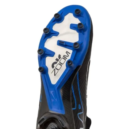 Nike Air Zoom Mercurial Superfly 9 Elite AG-PRO Shadow - Black/Chrome/Hyper Royal - Image 9