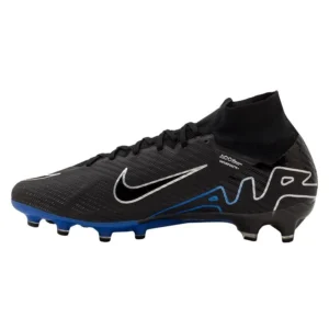Nike Air Zoom Mercurial Superfly 9 Elite AG-PRO Shadow - Black/Chrome/Hyper Royal - Image 3