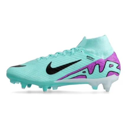 Nike Air Zoom Mercurial Superfly 9 Elite SG-PRO Anti-Clog Peak Ready - Hyper Turquoise/Fuchsia Dream/Black/White - Image 3