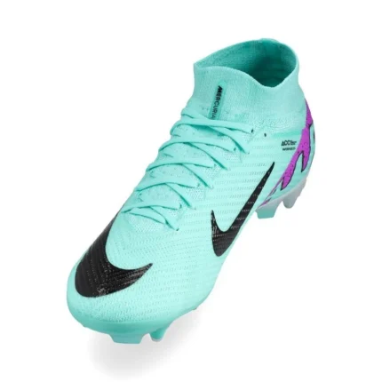 Nike Air Zoom Mercurial Superfly 9 Elite SG-PRO Anti-Clog Peak Ready - Hyper Turquoise/Fuchsia Dream/Black/White - Image 7