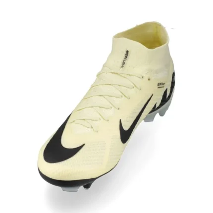 Nike Air Zoom Mercurial Superfly 9 Elite SG-PRO Anti-Clog Player Edition Mad Ready - Lemonade/Black - Image 5
