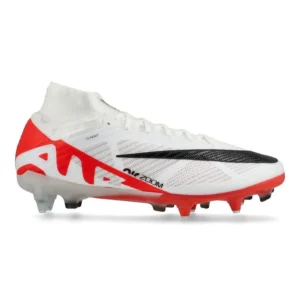 Nike Air Zoom Mercurial Superfly 9 Elite SG-PRO Anti-Clog Ready - Bright Crimson/White/Black - Image 1
