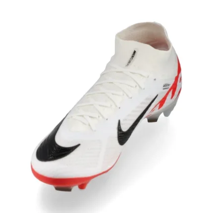 Nike Air Zoom Mercurial Superfly 9 Elite SG-PRO Anti-Clog Ready - Bright Crimson/White/Black - Image 6