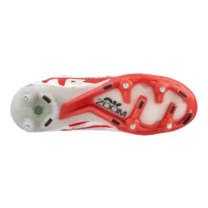 Nike Air Zoom Mercurial Superfly 9 Elite SG-PRO Anti-Clog Ready - Bright Crimson/White/Black - Image 2