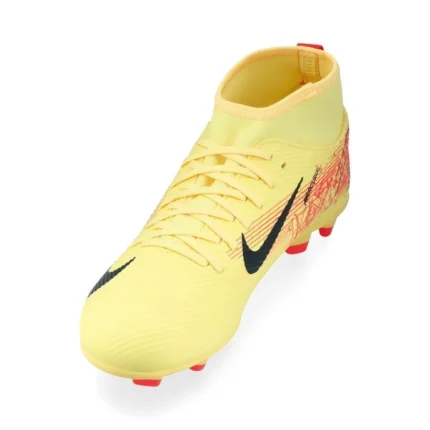 Nike Mercurial Superfly 10 Club MG Mbappe Personal Edition - Laser Orange/Armory Navy Kids - Image 7