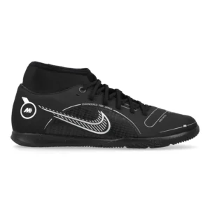Nike Mercurial Superfly 8 Club IC Shadow - Black/Metallic Silver/Medium Ash - Image 1