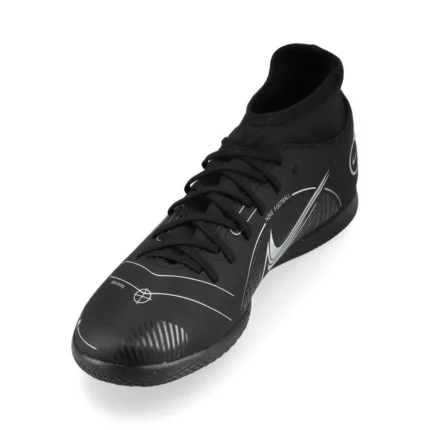 Nike Mercurial Superfly 8 Club IC Shadow - Black/Metallic Silver/Medium Ash - Image 5