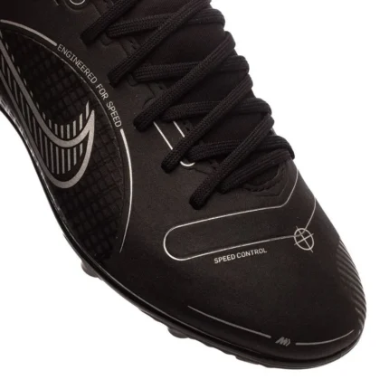 Nike Mercurial Superfly 8 Club MG Shadow - Black/MetallIC Silver/Medium Ash Kids - Image 6