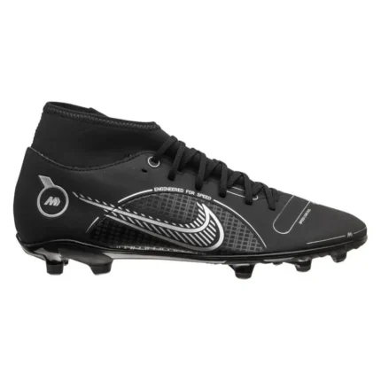 Nike Mercurial Superfly 8 Club MG Shadow - Black/MetallIC Silver/Medium Ash - Image 1