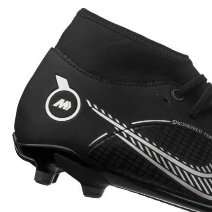 Nike Mercurial Superfly 8 Club MG Shadow - Black/MetallIC Silver/Medium Ash - Image 9