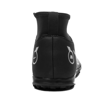 Nike Mercurial Superfly 8 Club TF Shadow - Black/MetallIC Silver/Medium Ash Kids - Image 7