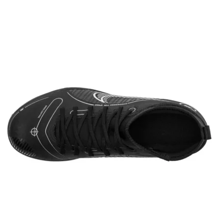 Nike Mercurial Superfly 8 Club TF Shadow - Black/MetallIC Silver/Medium Ash Kids - Image 4